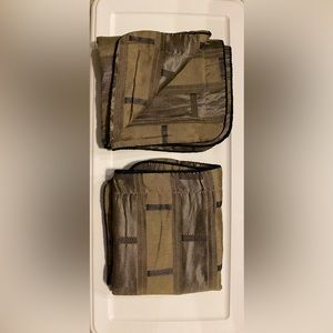 Burlington House set of 2 pillow shams large 19.5” X35” King